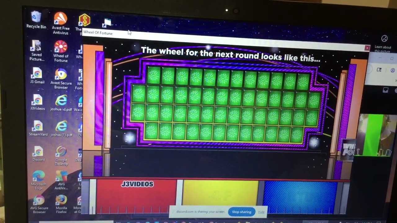 Game 43 of Bigjon’s wheel of fortune for the pc games 