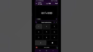 Math Tricks - Training mode - Square numbers between 100 and 109 - level 005 (Number Keyboard)