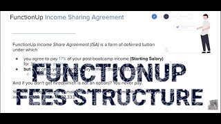 Functionup New Fees structure || IAS || 4Lpa not 5Lpa ||17% of salary per month ||3333Rs||