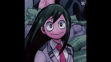 Tsu :3 #shorts #fyp #anime #mhacommunity #mha #tsuyu #music