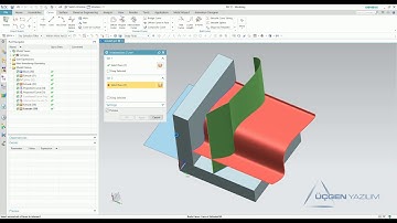 13- CURVE KOMUTLARI DERİVED-OFFSET-PROJECT-INTERSECTION-COMBİNED-PROJECTİON - NX EĞİTİM VİDEOLARI