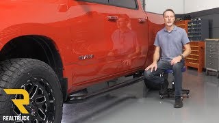 How to Install Ionic 3" Black & Stainless Nerf Bars on a 2019 Dodge Ram 1500