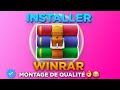 Comment installer winrar en 2023