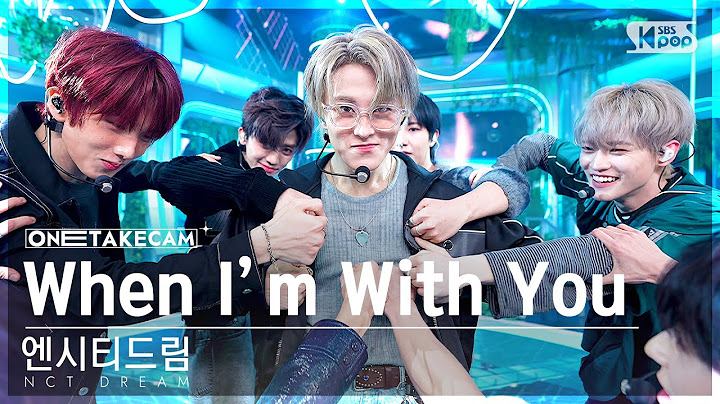 [단독샷캠4K] 엔시티 드림 'When I'm With You' 단독샷 별도녹화│NCT DREAM ONE TAKE STAGE│@SBS Inkigayo 241117