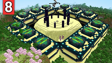 I Built The Ultimate End Portal in Minecraft Hardcore