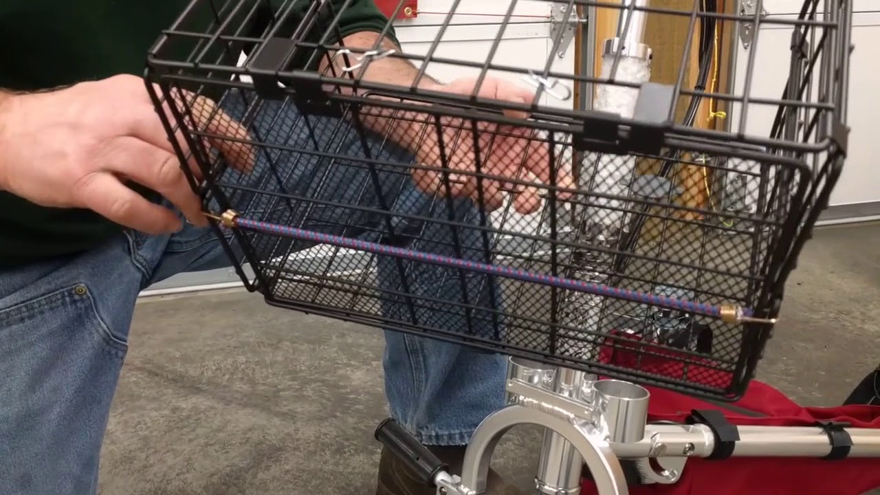 Basket Install - TravelScoot Mobility Scooters