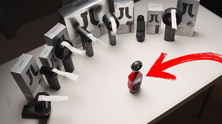 FAN SPEED TEST - All Jisulife Handheld Fans Tested!