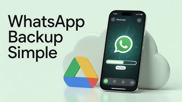 How To Backup WhatsApp to Google Drive - simple way