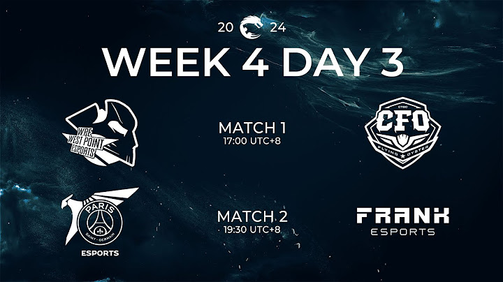 [中文] WP vs CFO - PSG vs FAK | 2024 PCS Summer W4D3