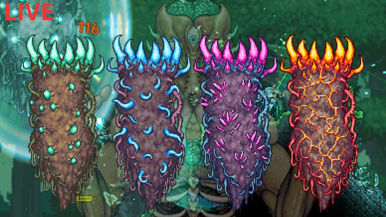 Terraria HARDMODE - Pilares hoje : ) COM UM PRO PLAYER