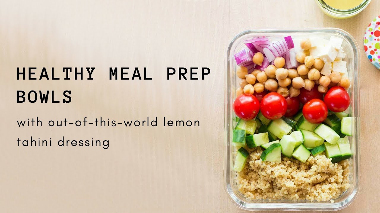 How To Meal Prep + Make 4 Meals at Once - Green Healthy Cooking