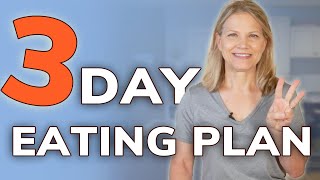 3Day EATING PLAN to Start or Restart Low Carb Dieting