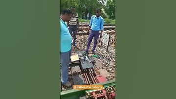 TWS point installation @RailwayTechShorts