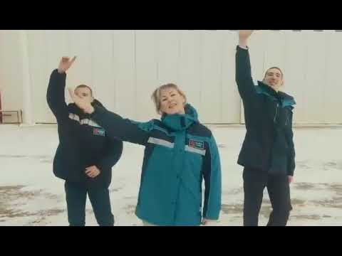 Новогодний клип авиационного завода Прогресс (Арсеньев)