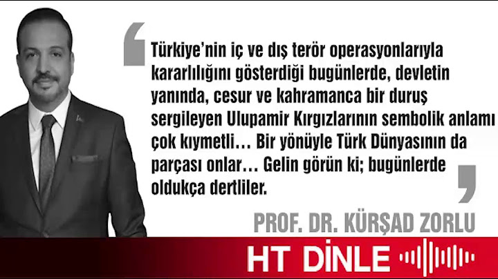 Sıradan bir köy değil Ulupamir! Yaşamalı ve yaşatılmalıdır... - Kürşad Zorlu - 18 Haziran 2020