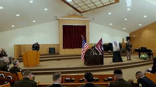 SRU Memorial Ceremony - SFC Barr - 29 April 2026