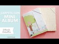 Tutorial carpeta con mini álbum | Colección Animalitos