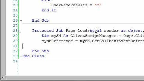 Use Client Callback for ASP .NET Membership - Part 3 of 4