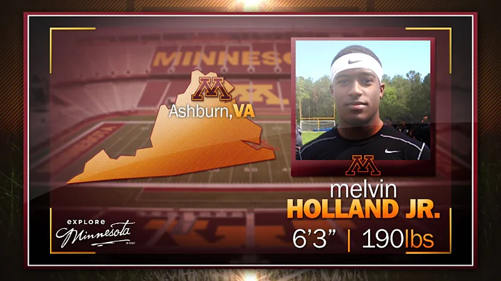 Melvin Holland Jr. Highlights: 2014 Gopher Football Signing Day