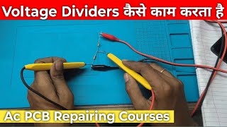 Voltage Dividers Full Tutorial | Voltage Devider Circuit Hindi | Resistor Voltage Devider Rule