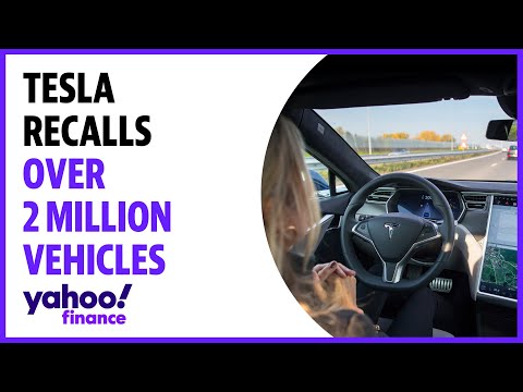 Tesla recalls over 2 million vehicles on autopilot defect