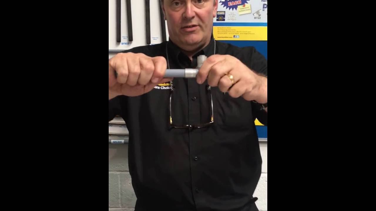 How to make a plumbing joint using Buteline.