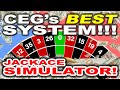 Cegs best system two ways double street  the new jackace simulator roulette