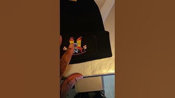 Using a heat press to make beechfield beanie hats