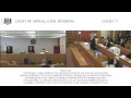 Court of Appeal Civil Division Court 71 Live Stream