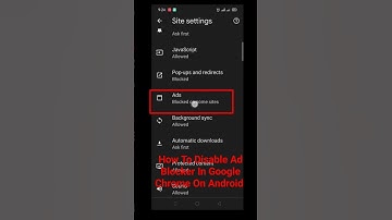 How To Disable Ad Blocker In Google Chrome On Android 2023 | Mobile add kaise band kare Urdu Hindi