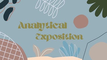 ANALYTICAL EXPOSITION TEXT Ft. Asifa XI MIPA 2