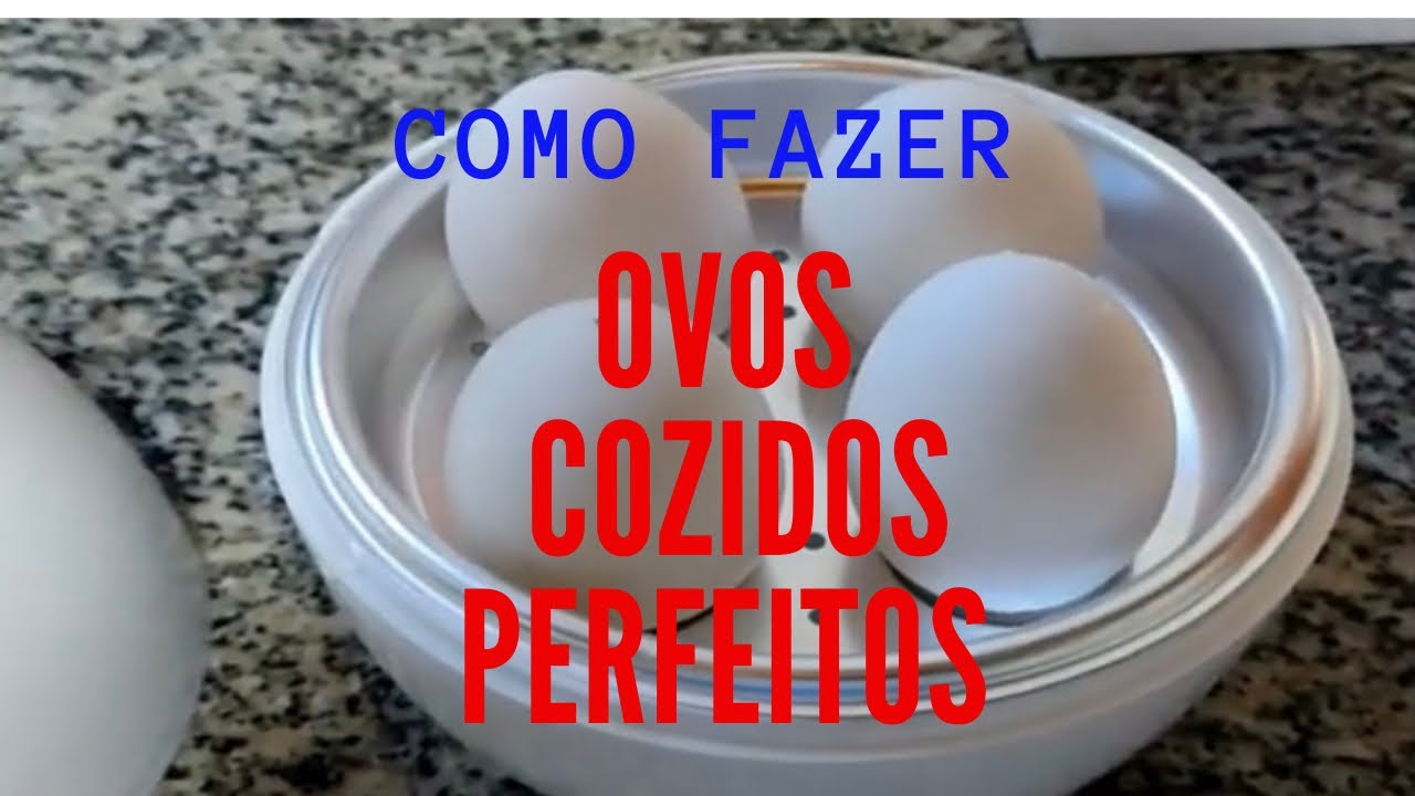 Como fazer ovos cozidos no microondas pra ficarem perfeitos - Microwave Egg Boiler Cooker