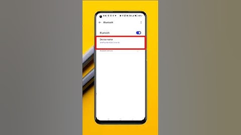 Bluetooth ON Kaise kare || Bluetooth me apnaName kaise add kare || #shorts​ #viral