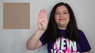 COLORS| ASL AMERICAN SIGN LANGUAGE!