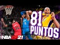 ¿81 PUNTOS?  ¡KOBE, va por TI! NBA 2K21 Mi Carrera PS5 - AIRCRISS #29