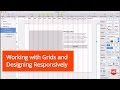 How to work with grids and design responsively