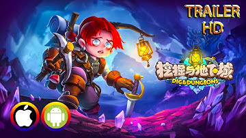 Dig And Dungeons - Trailer Gameplay (Android/IOS) Official
