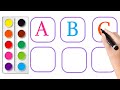 Phonics songs| ABCD songs| Alphabets A to F  | easy way to learn Alphabets.