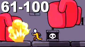 One Level 3 Stickman Jailbreak (by RTU Studio) Gameplay Walkthrough 61-100 Levels (Android)