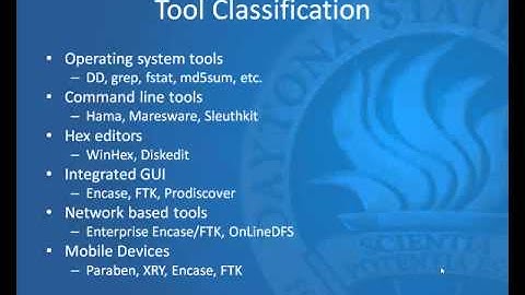 Forensic Tool Validation