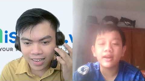 HỌC TIẾNG ANH ONLINE 1 KÈM CÙNG GIÁO VIÊN NƯỚC NGOÀI | HV.NGUYỄN VŨ HOÀNG NAM - iSpeak