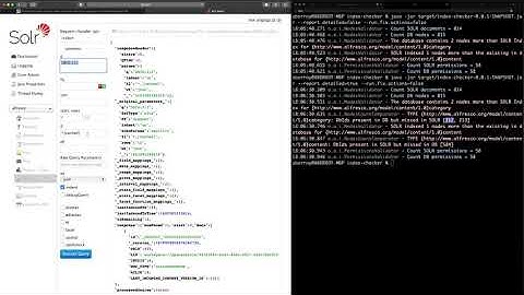 Alfresco Labs - Index Checker project presentation