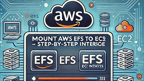 Mount AWS EFS storage to Different EC2 Instances