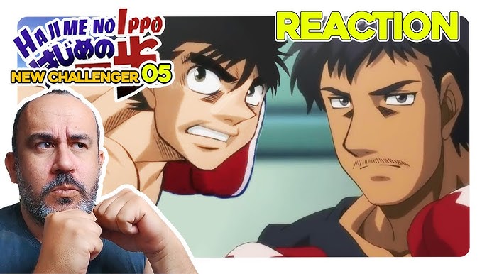 IPPO CONFRONTA SUA INGENUIDADE.  REACT hajime no ippo new challenger  episódio 10 