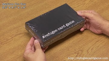 Refugee Card Game - The Game Crafter Unboxing