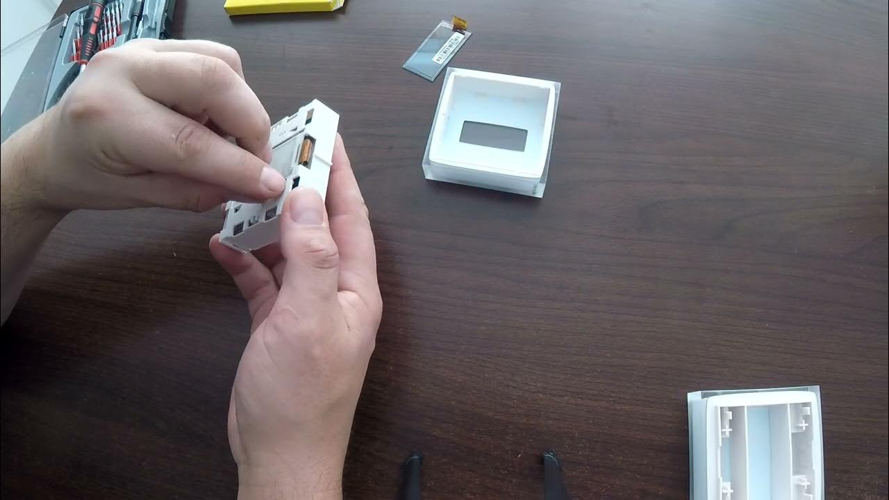 Replacing a defective Netatmo thermostat display YouTube