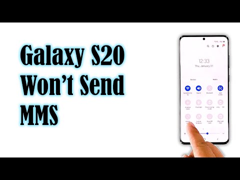 How To Fix A Galaxy S20 That Can’t Send or Receive MMS After Android 11