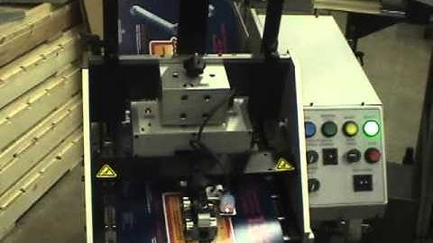 XM-1 Friction Feeder, Feeding Baking Pan Labels