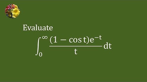 Solving improper integral using Feynman