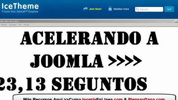 Joomla Veloz: Acelerar Web Joomla al 150% ((Plugin Poderoso)) y Puesto a prueba!